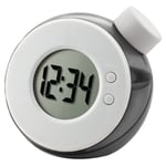 Horloge Hydraulique Intelligente pour Enfants Bureau de la Chambre à Coucher ÉLéMents de l' Horloge de Bureau NuméRique Muet avec Calendrier-Gris