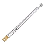 Kirmax Replacement 25.4cm 10" 5 Sections Telescopic Antenna Aerial for Radio TV