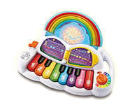 LeapFrog Learn & Groove Rainbow Lights Piano, Baby Musical Toy with Sounds, Colours and Numbers, English and French Learning Games, Educational Toys with Lights and Music, Ages 6, 7, 8, 9 Months +
