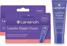 Lansinoh HPA Lanolin Nipple Cream - 2 X 40Ml - Sore Nipples Cracked Skin Breast