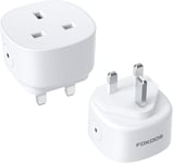 Smart Plug Fokoos 13A Wi-Fi Outlet Compatible with Alexa Echo Google Home