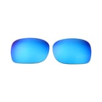 Walleva Ice Blue Polarized Replacement Lenses For Ray-Ban RB4068 60mm Sunglasses