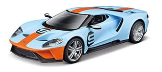 Bburago B18-41164 1:32 Race Heritage COLLECTION-2019 Ford GT, Assorted Designs and Colours