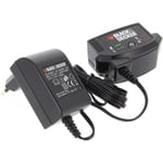 Chargeur SSC-250040EU pour ponceuse, scie électrique, souffleur, taille-haie, tronçonneuse, élagueuse Black & Decker 90590287-06