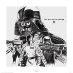 Star Wars Rogue one (The Galactic Empire) 40 x 40cm Art Print