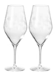 Flower Champagne - 2 Pcs Home Tableware Glass Champagne Glass Nude Frederik Bagger
