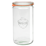 Weck Jars - Konserveringsburk i Glas Cylindrical 1590 ml, 1 st