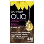Garnier Olia 5.35 Rich Chocolate Brown Permanent Hair Dye