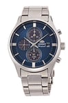ORIENT Contemporary LIGHTCHARGE RN-TY0003L Chronograph Men's Watch Navy NEW