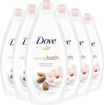 Dove Purely Pampering Almond Cream and Hibiscus with ¼ moisturising cream Bath