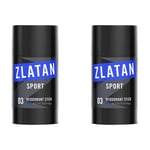 2-Pack Zlatan Ibrahimovic Sport Pro Deodorant Stick 75ml