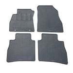 Gummimattor lampliga for Nissan Pulsar 2014 4delat monteringssystem