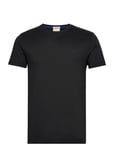 GANT Contrast Logo Ss T-Shirt Svart