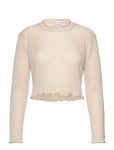 Metallic Sweater Cream Calvin Klein Jeans