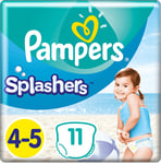 Pampers Splashers Disposable Swim Nappies Size 4-5 (9-15 Kg) for Optimal Protect