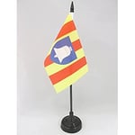 Drapeau de table Ariège 15x10cm - PETIT Drapeaux DE BUREAU département français - Midi-Pyrénées 10 x 15 cm - AZ FLAG