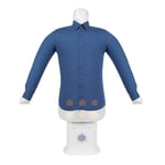 YJF-YTJ Inflatable Shirt Ironing Machine Steam Dry & Iron Clothes One Key Automatically Smart Garment Steamers for Shirt/Coat/Pants/Shoes/Children's Clothing/Underwear,Host + clothes + pants model