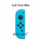 Bleu Néon Gauche - Coque Pour Manette De Jeu Nintendo Switch, Vert, Jaune, Rose, Gauche, Droite, Accessoires De Jeu