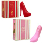 2 x Women's perfume Bad Girl Pink, Bad Girl Rouge Eau de parfum Ladies EDP 100ml