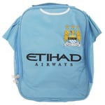 Manchester City FC Childrens Boys Official Insulated Football Shirt Lunch Bag/Cooler