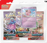 Pokémon - Pack (Cleffa) Écarlate et Violetto-Cronoforces du GCC (Trois enveloppes d'expansion et Une Carte holographique), édition en Italien, Couleur, 188-60464