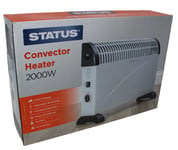 STATUS® 2000W Convection Heater Electric Convector Radiator 3 Heat Setting A+++