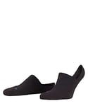 FALKE Unisex Cool Kick Invisible U IN Breathable No-Show Plain 1 Pair Liner Socks, Black (Black 3000), 4-5