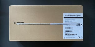 Genuine CANON PFI-706 Ink - MATTE BLACK / IPF8400, IPF8400S (INC VAT) BOXED