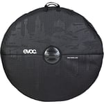EVOC TWO WHEEL BAG for transporting bike wheels (wheel bag for two bike wheels, reinforced axle protection, integrated divider, practical carrying handles, suitable for 29" tyres), Black