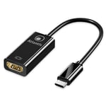 Atlantis A04-TC_HDMI Adaptateur USB C Type C vers HDMI, 4K 1080p 60 Hz, mâle-Femelle pour connecter Un PC/Notebook/Mac avec Sortie USB C à Un Moniteur, projecteur avec entrée HDMI. Câble de 15 cm.