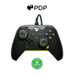 PDP Wired Controller Electric Black for Xbox Series X|S, G (Microsoft Xbox One)