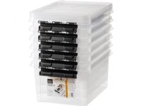 SmartStore Classic 31 storage box with lid, pack of 6