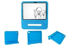 Étui de Protection pour Tablette iPad 10,9" (10ème génération) avec béquille et Porte-Stylo/Stylet - Résistant aux Chocs - Idéal pour Les Enfants, l'école et Les Cours - Bleu