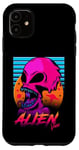 Coque pour iPhone 11 Vice extraterrestre | 1985 Alien de la Nouvelle Vague Rétro