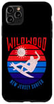 iPhone 11 Pro Max New Jersey Surfer Wildwood NJ Sunset Surfing Beaches Beach Case