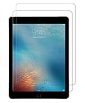 NOVAGO Compatible avec Apple iPad Air iPad Air 2,Nouvel ipad 9.7,iPad 5, iPad 6,iPad Pro 9.7-Pack de 2 Films Protection écran en Verre trempé résistant
