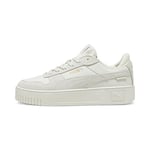 PUMA Women Carina Street Sd Baskets, Vapor Gray Vapor Gray Puma Gold, 37.5 EU