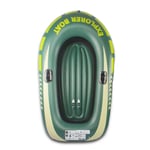 Nrkin dinghy, kayak fishing boat, inflatable kayak, hydro force raft, inflatable boat, 2 people, fishing boat with double valve rubber boat, hose boat., unisex_adult, Green, 2-person boat