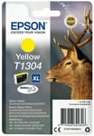 Genuine Epson T1304 Yellow Ink Cartridges Stag BX525WD BX625FWD SX620FW SX525WD