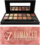 W7 Cosmetics Romanced - Brush Eyeshadow Palette Warm Nudes Shimmer Matte Natural