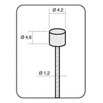 Alligator Stainless Slick Shift Cable 100 Units Silver 1.1 x 2000 mm