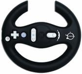 GameOn Nintendo Wii MotionPlus Fully Compatible Racing Wheel (Black) /Wii