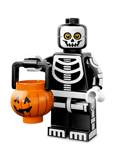 Lego Series 14: Monsters Skeleton Guy Minifigure with Pumpkin Basket