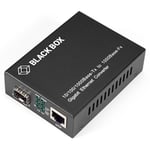 Black box BLACK BOX PURE NETWORKING GIGABIT ETHERNET (1000-MBPS) MEDIA CONVERTER - 10/100/1000-MBPS COPPER TO 1000-MBPS MULTIMODE FIBER, 850NM, 0.5KM, SC (LGC211A)