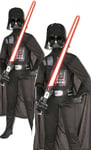 Darth Vader Boys Costume Kids Fancy Dress Outfit Star wars Outfit + Mask