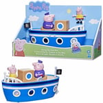 New Peppa Pig Grandpa Pig's Cabin Boat - Adventures Await!