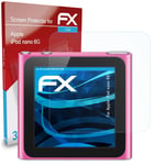 atFoliX 3x Screen Protection Film for Apple iPod nano 6G Screen Protector clear