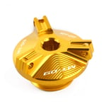 SHUAIFEI M20*2.5 Motorcycle Aluminum Oil Filler Cap Plug Cover for Yamaha MT09 MT-09 FZ09 FZ-09 (Color : Gold, Size : MT09)