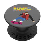Back To The Future 8-Bit Marty on Hoverboard PopSockets Swappable PopGrip