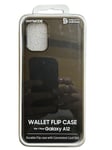 Samsung Galaxy A12 Card-holder Case Designed For Samsung Anymode Black